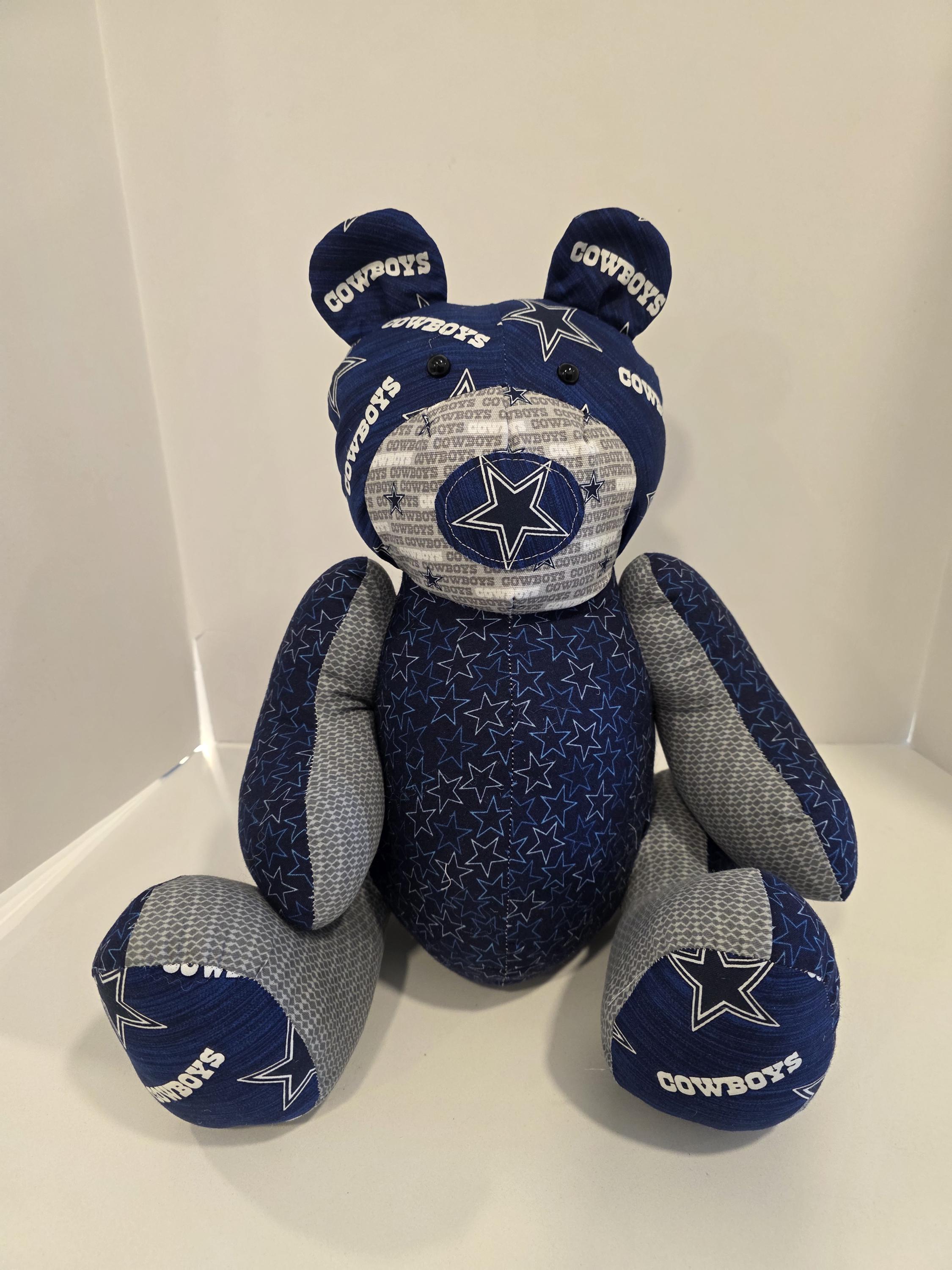 Dallas Cowboys Stuff Bear - Etsy