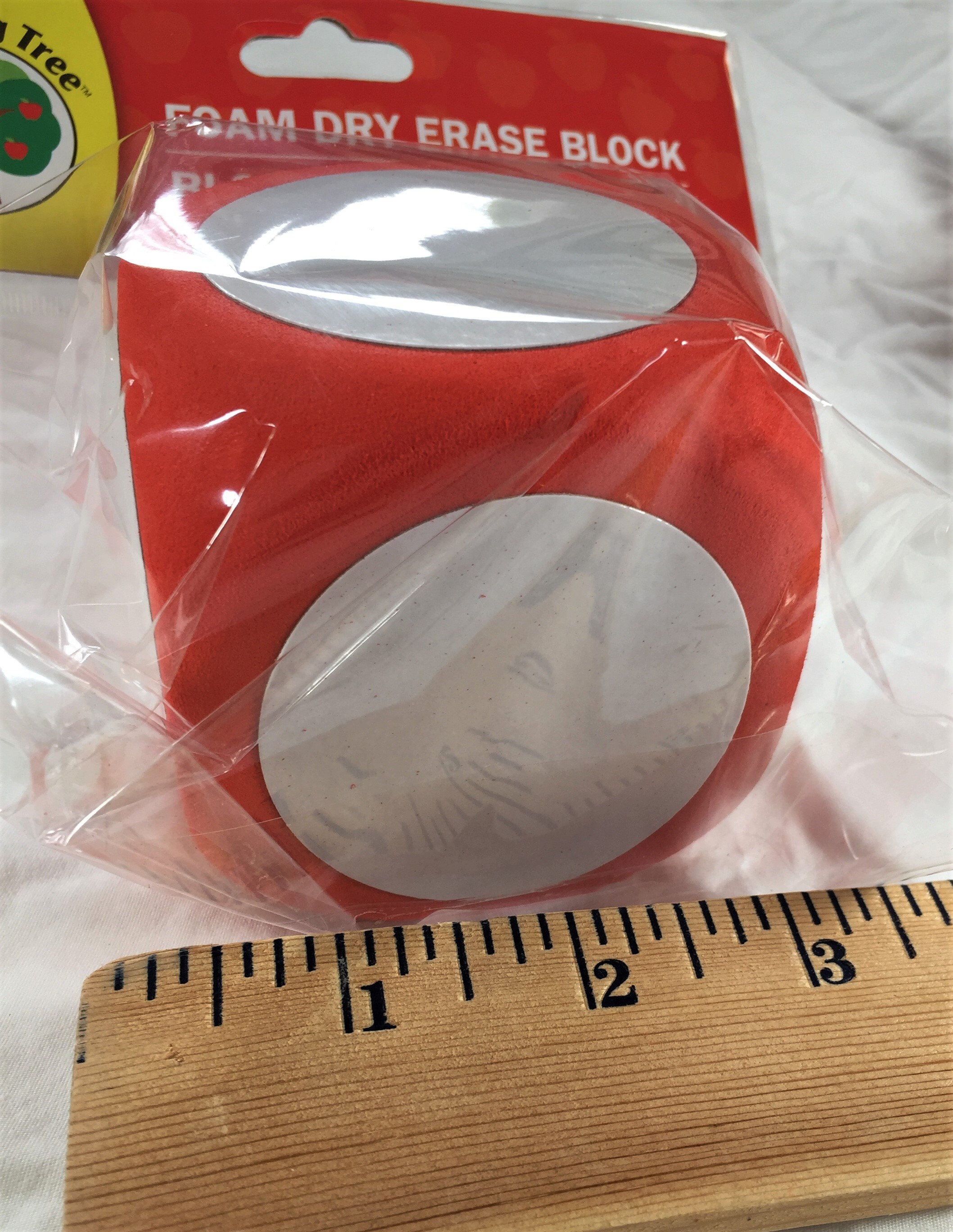 Teaching Tree / Foam DRY ERASE DICE Block / Lot of 2 Red / Etsy