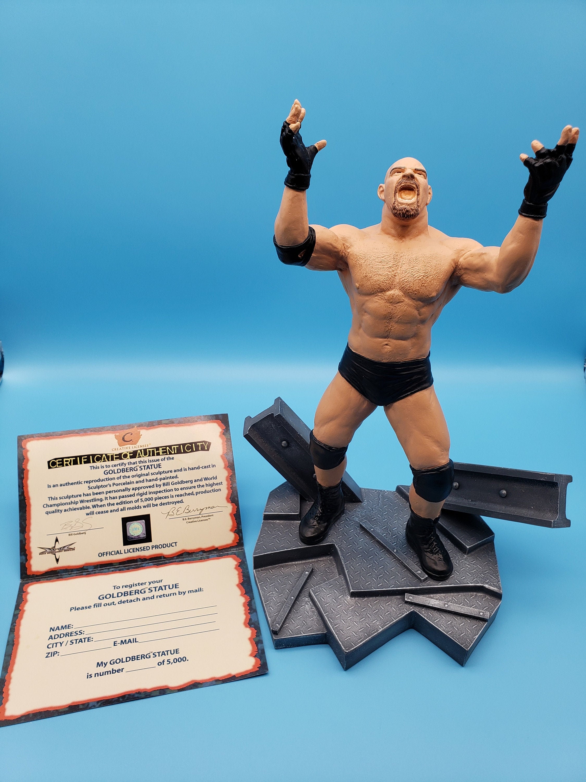 Goldberg Cold Cast Porcelain Sculpture (numbered Limited