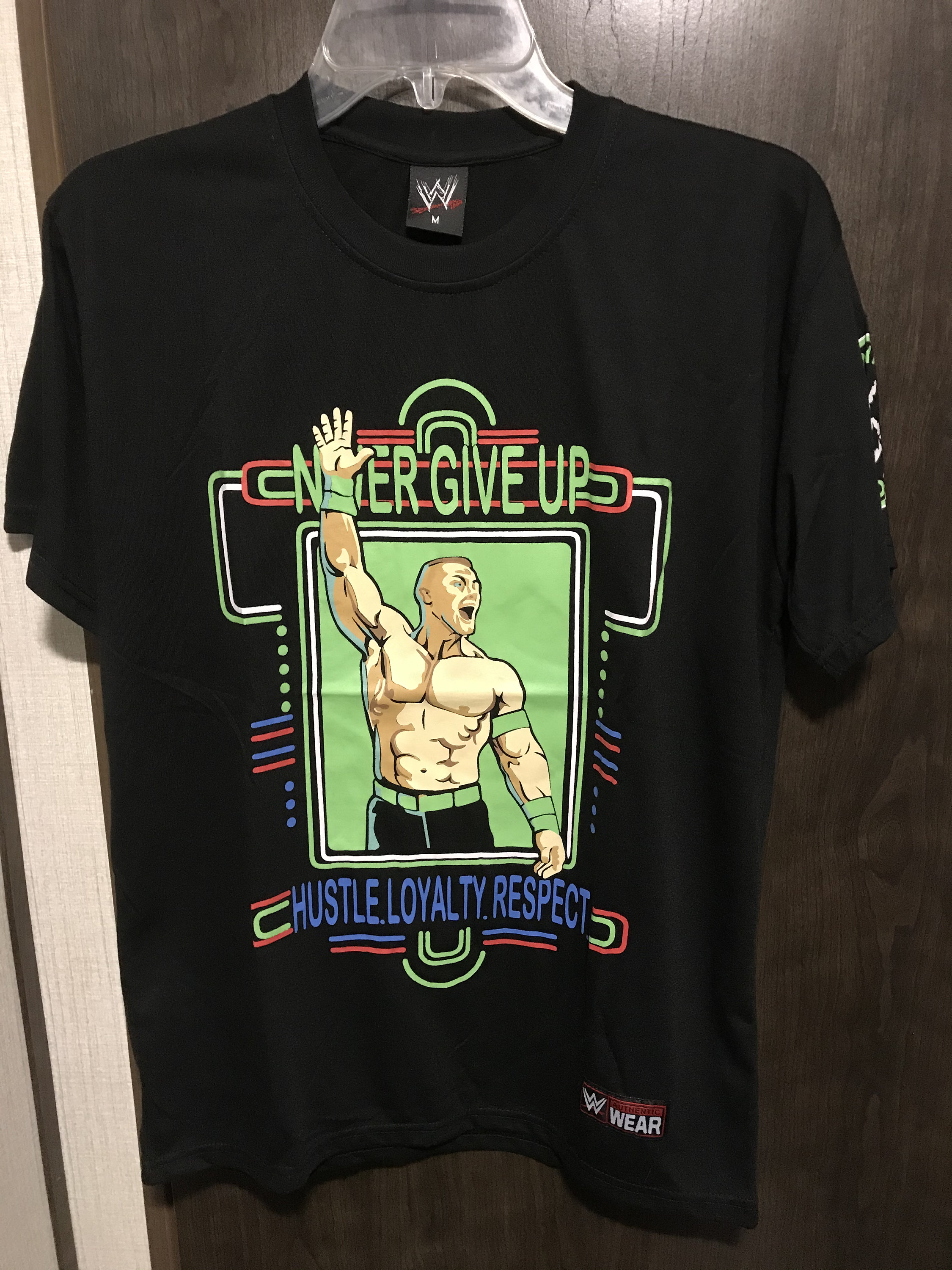 WWE John Cena Never Give up T-shirt 