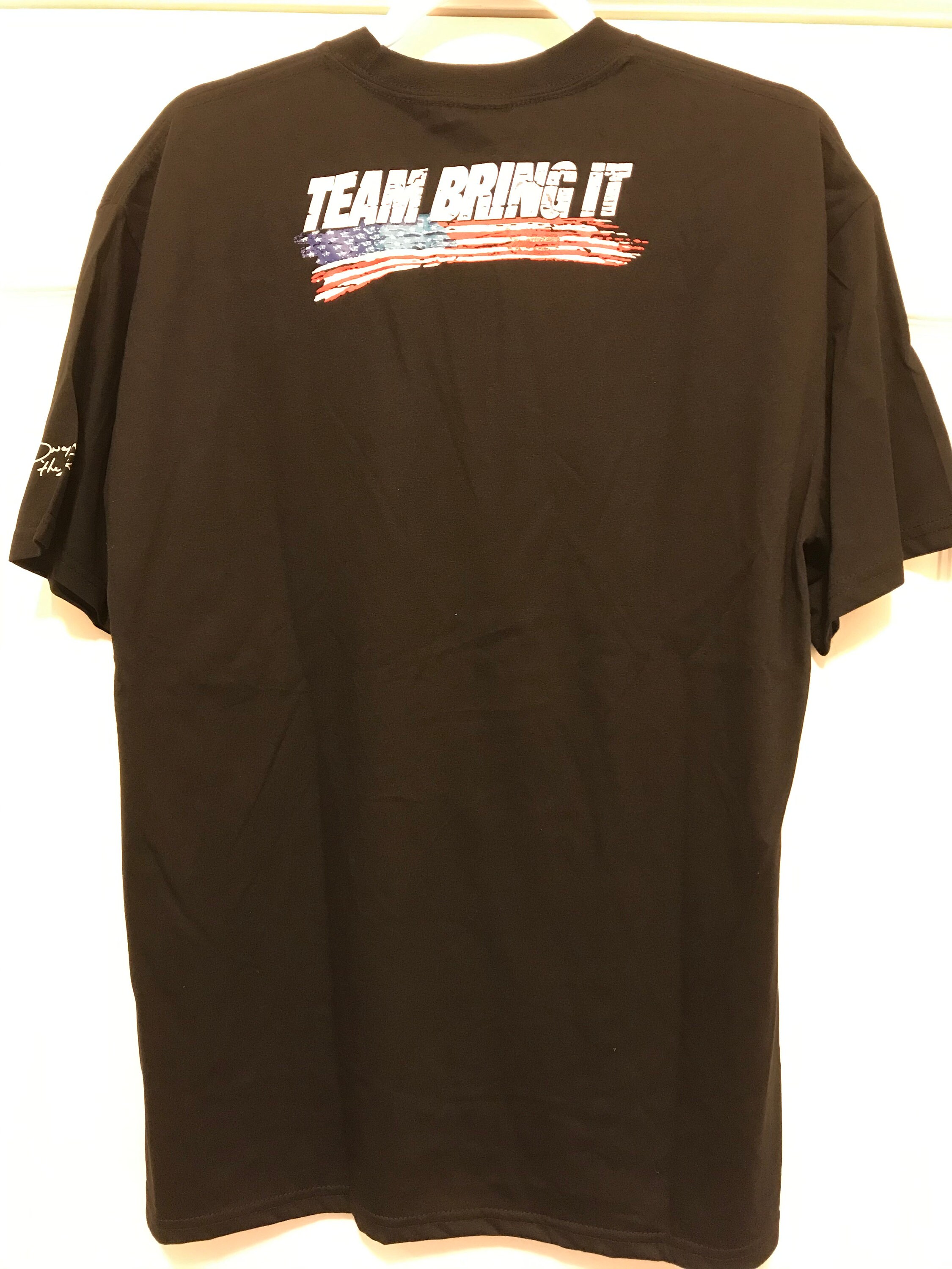 The Rock Team Bring It Authentic T-shirt (large) - Etsy