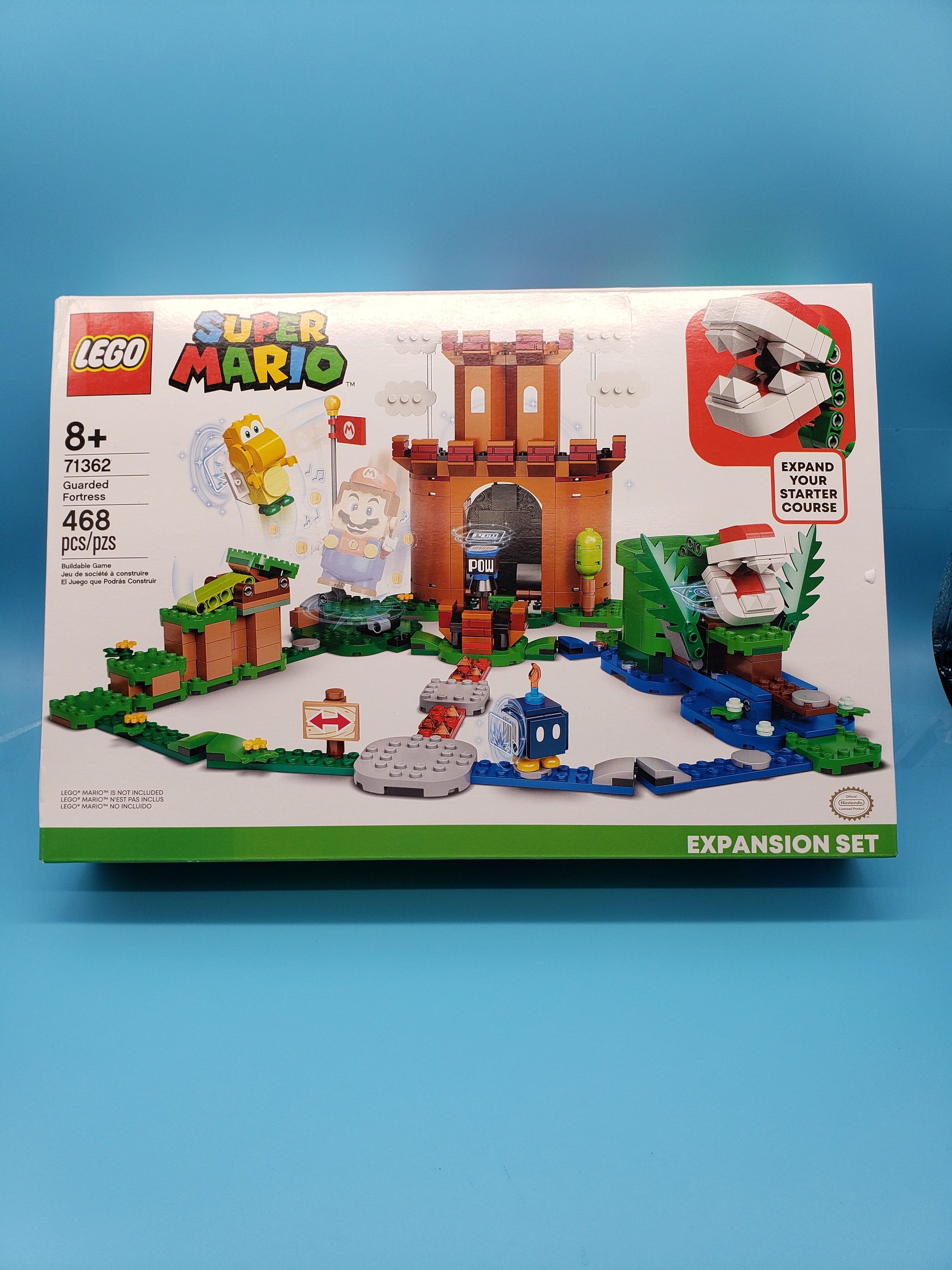 2020 Lego Nintendo Super Mario guarded Fortress Expansion Set Etsy