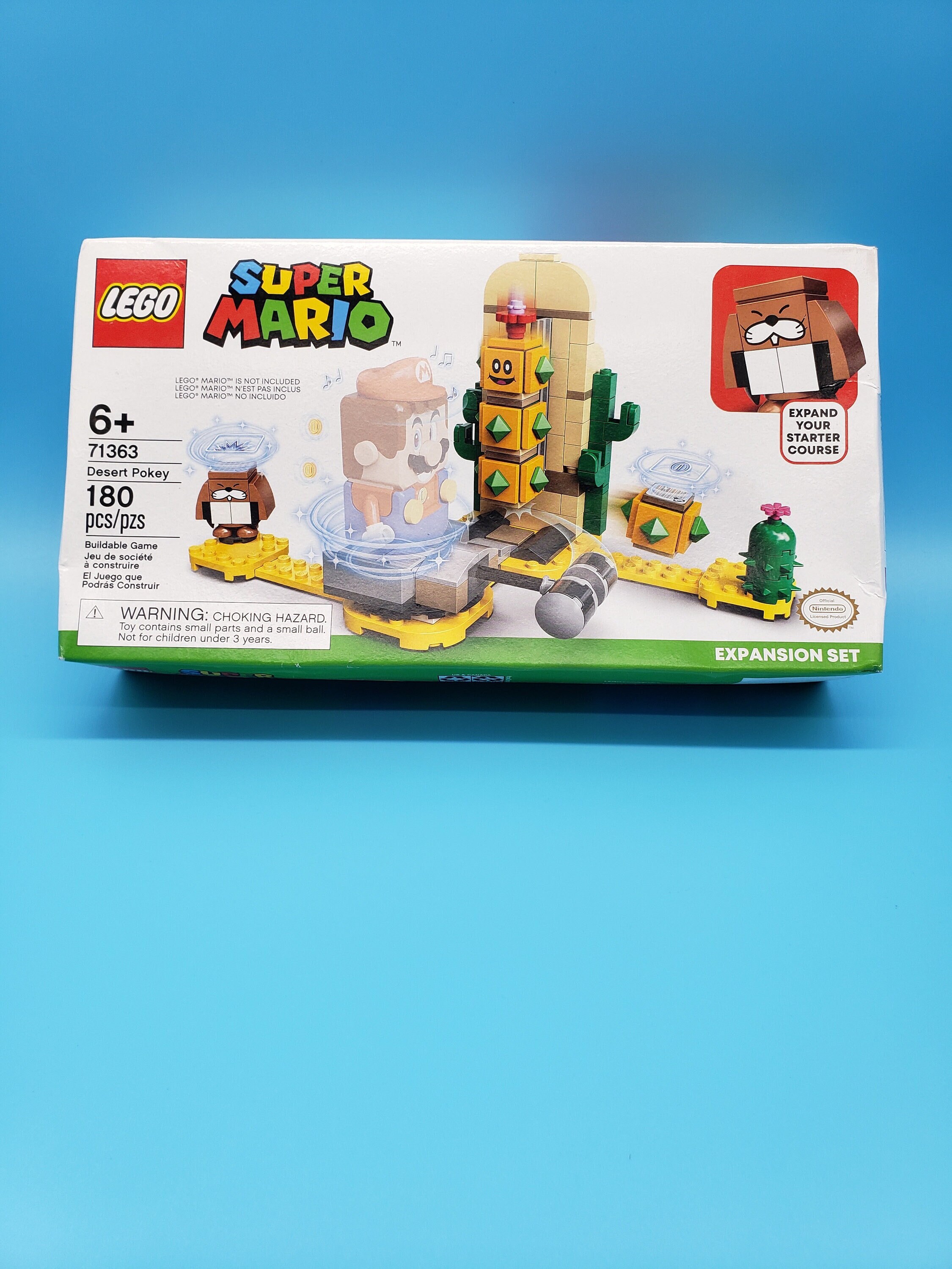 2020 Lego Nintendo Super Mario desert Pokey 71363 Etsy