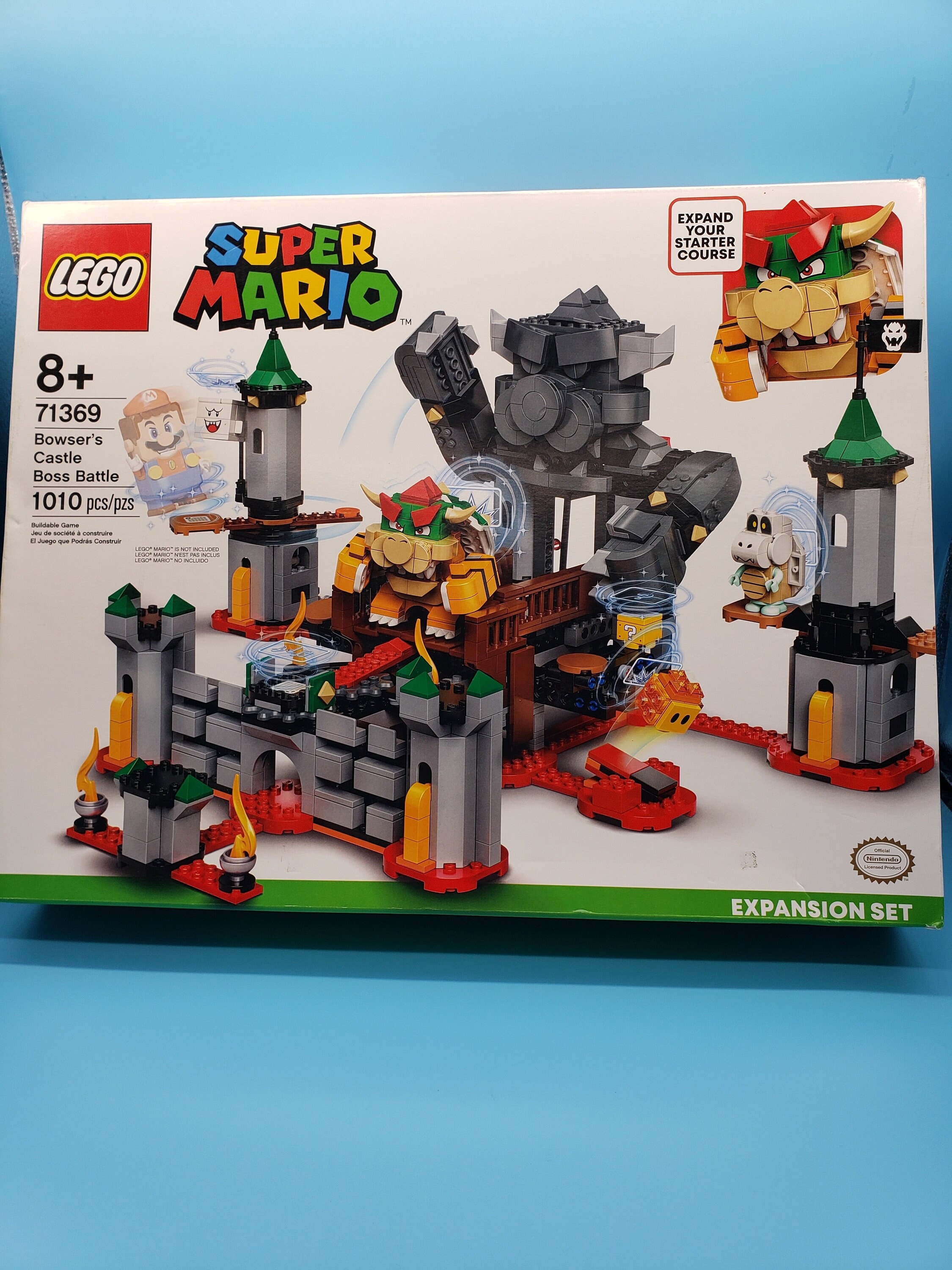 2020 Lego Nintendo Super Mario bowsers Castle Boss Battle Expansion Set Etsy Canada
