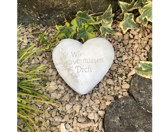 Herz Grabschmuck Etsy