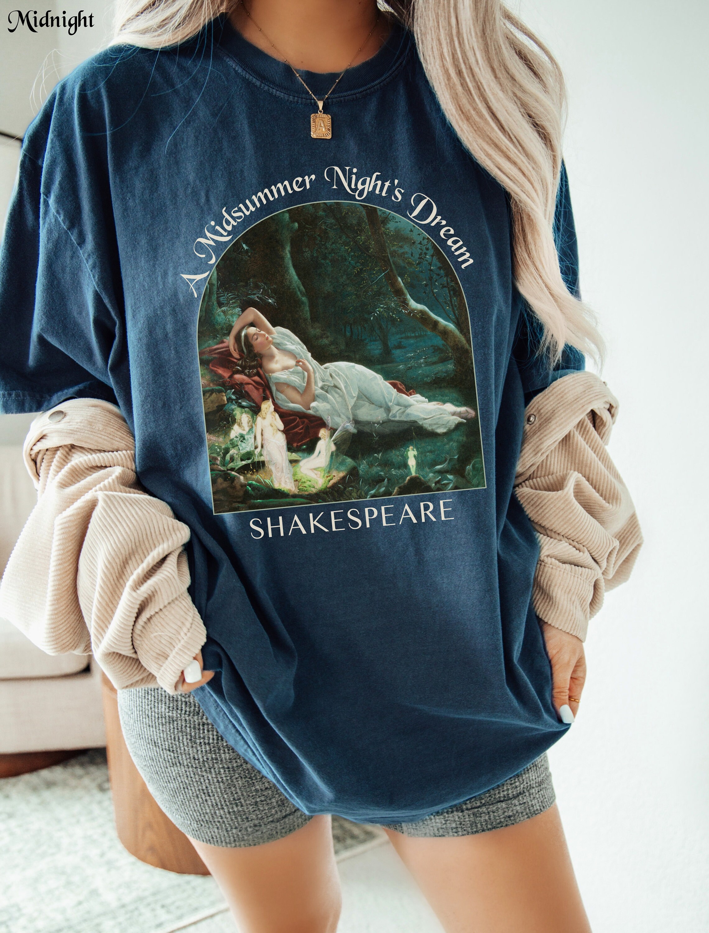 A Midsummer Night's Dream, Shakespeare Shirt, Art Hoe, Goblincore Shirt ...