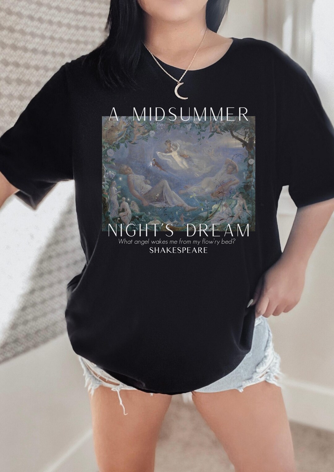 A Midsummer Night's Dream Shirt, Shakespeare Shirt, Dark Academia Shirt ...