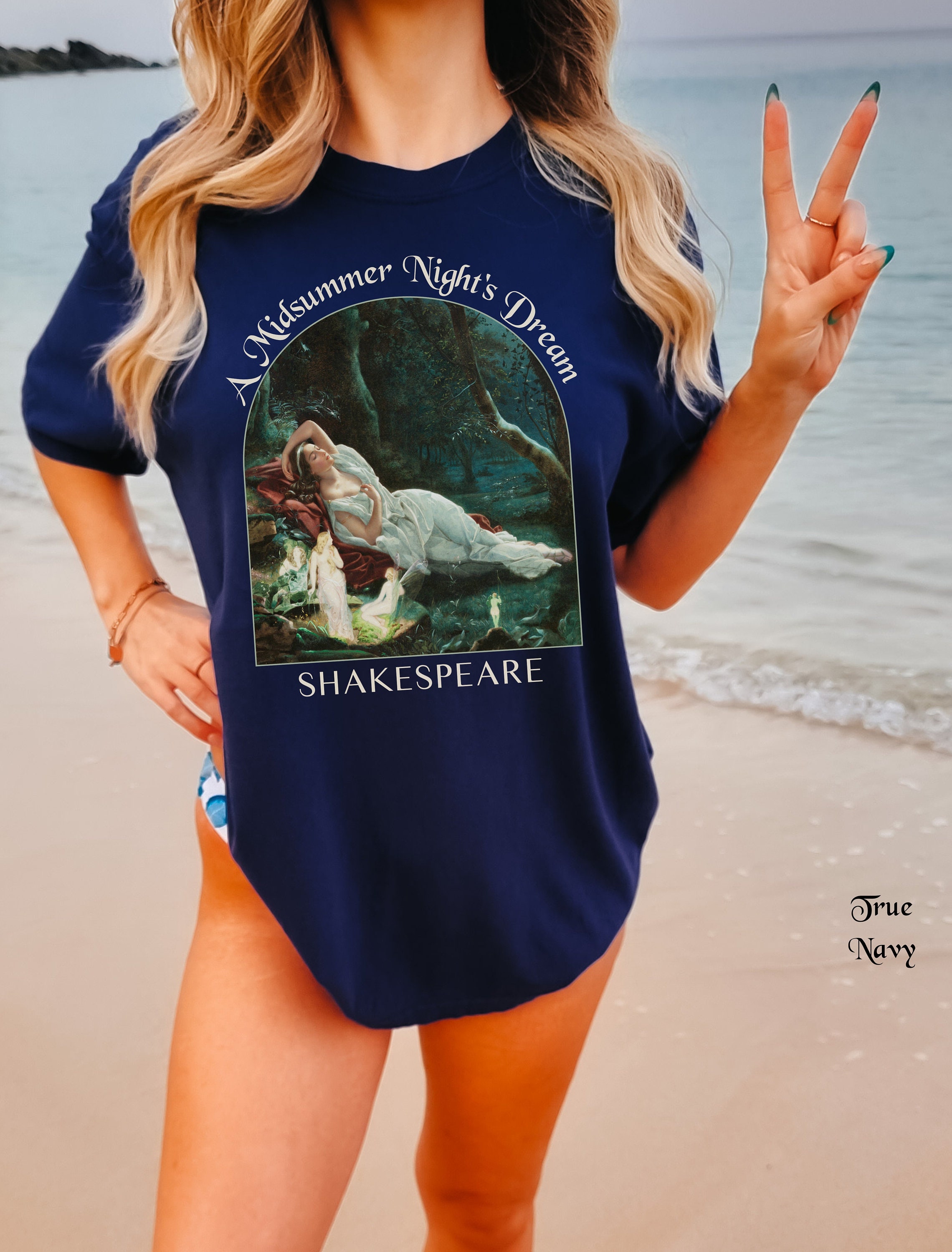 A Midsummer Night's Dream, Shakespeare Shirt, Art Hoe, Goblincore Shirt ...