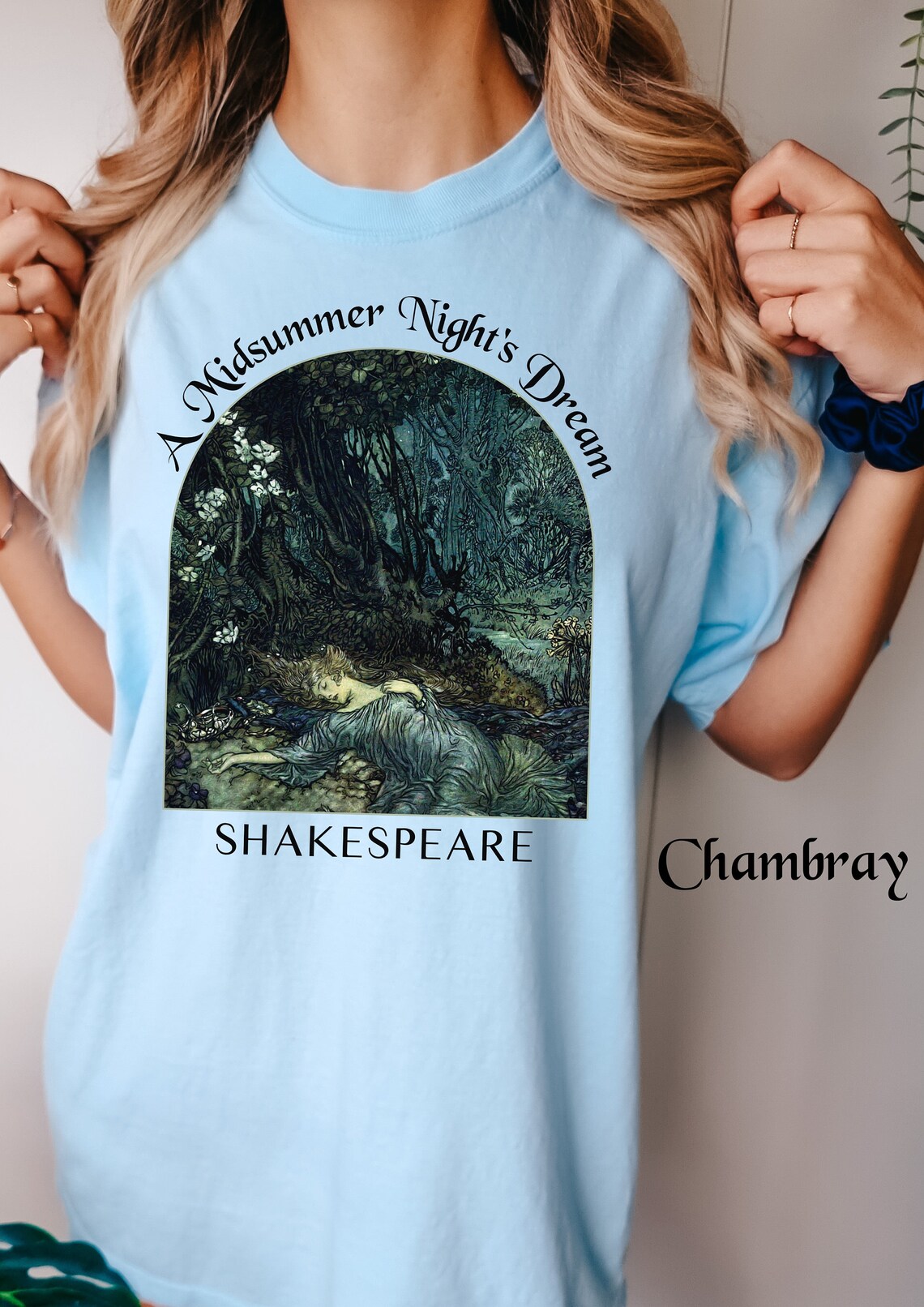 A Midsummer Night's Dream Shirt, Shakespeare Shirt, Dark Academia Shirt ...