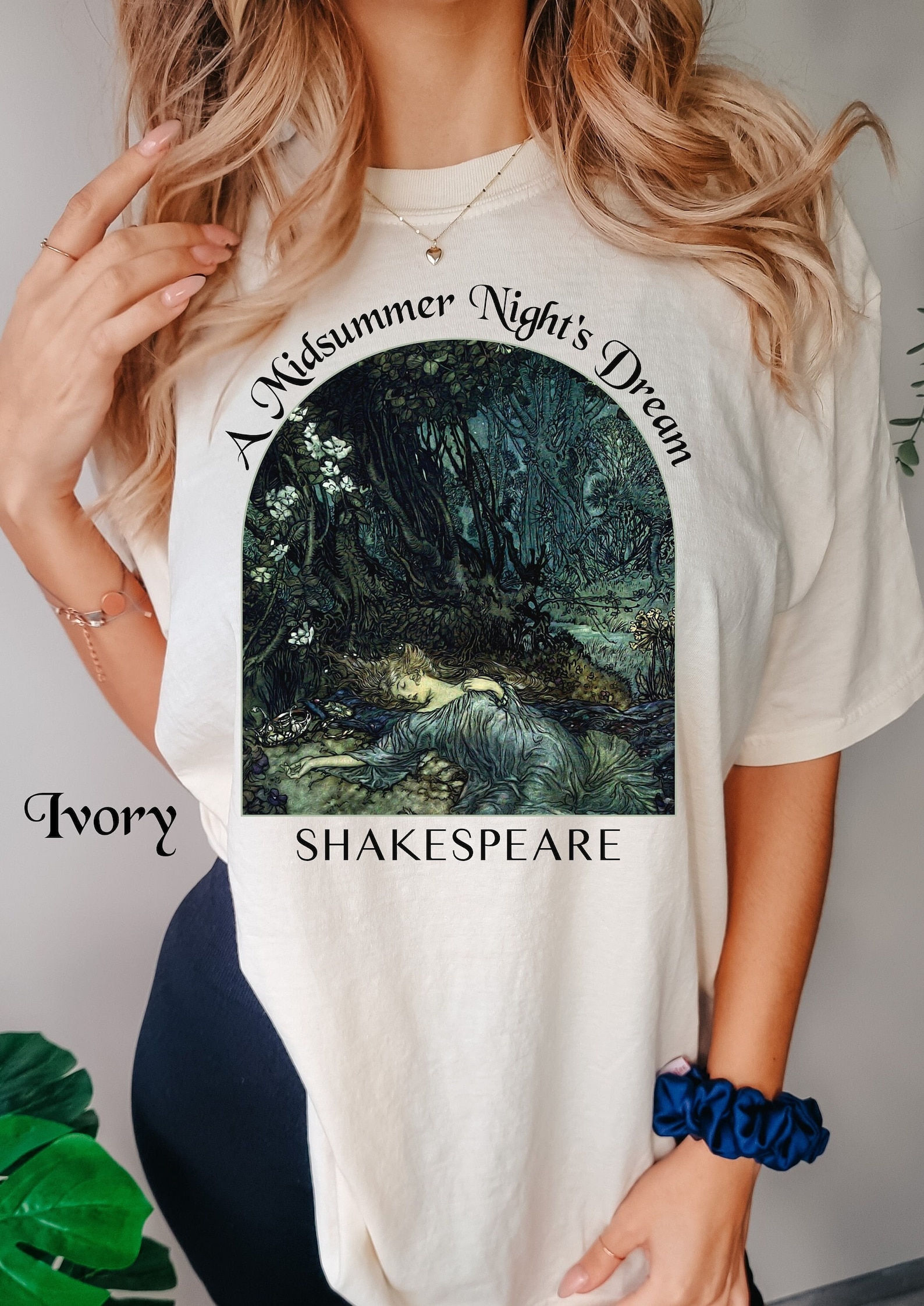 A Midsummer Night's Dream Shirt, Shakespeare Shirt, Dark Academia Shirt ...