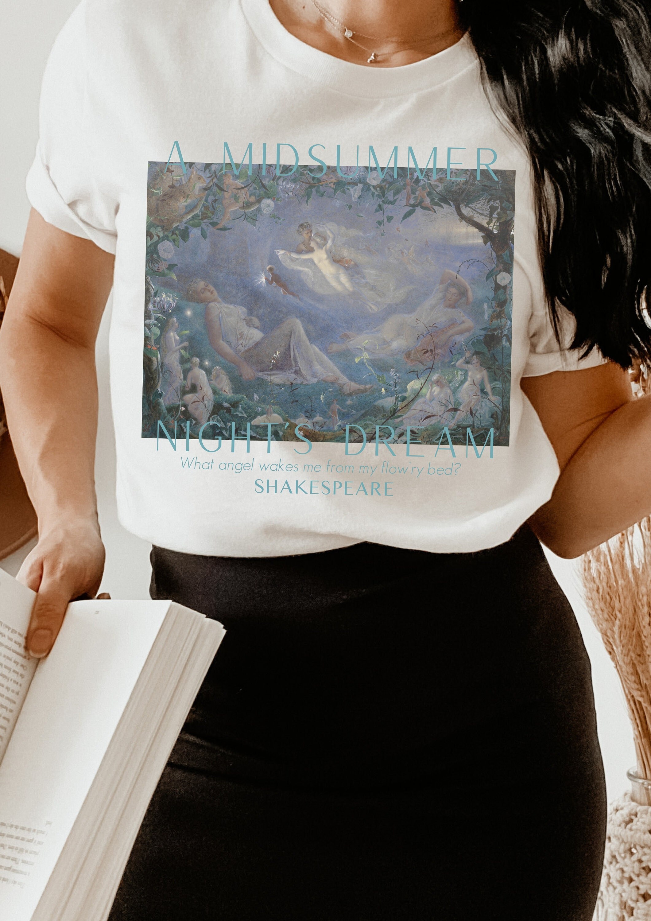 A Midsummer Night's Dream Shirt, Shakespeare Shirt, Dark Academia Shirt ...