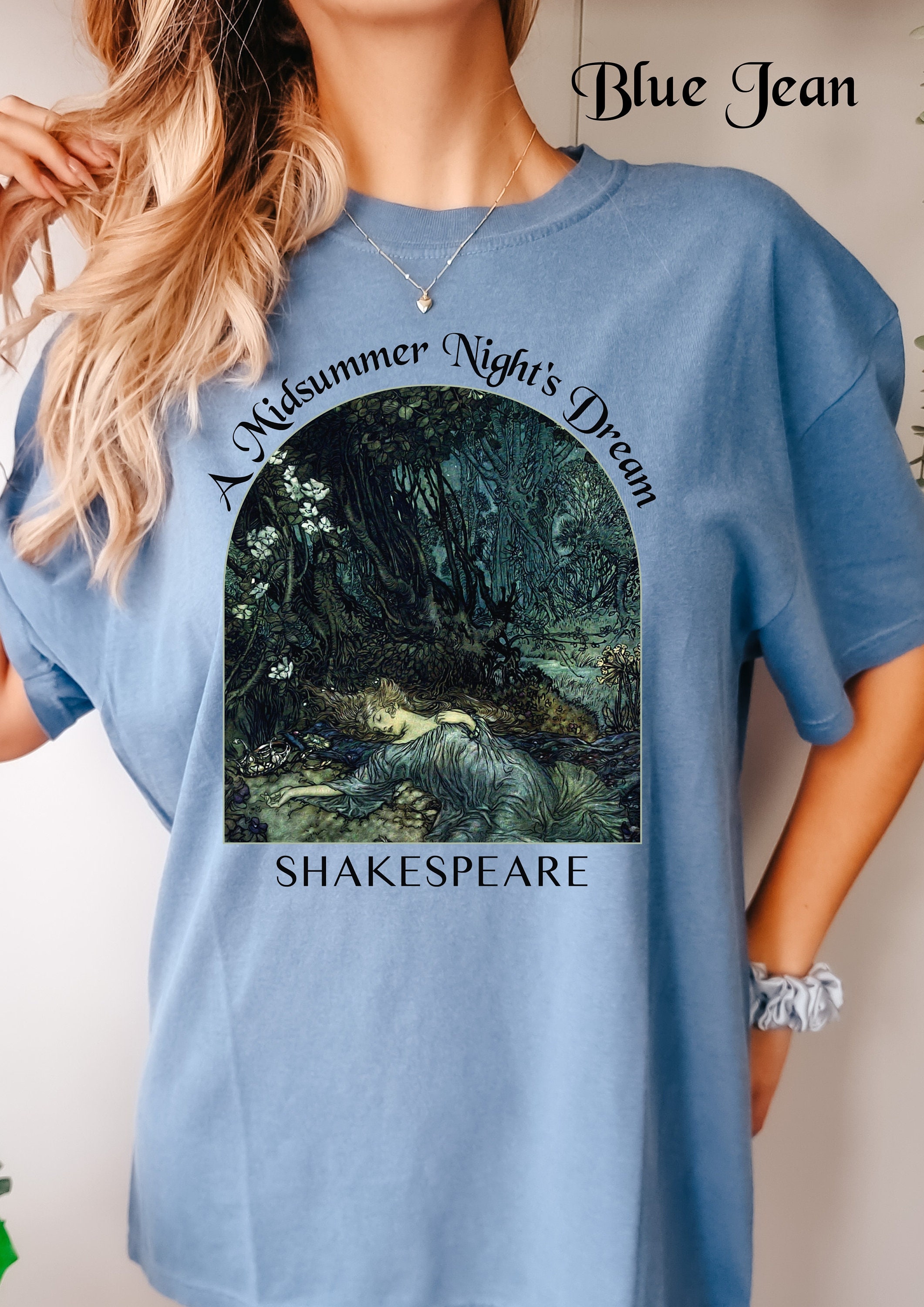 A Midsummer Night's Dream Shirt, Shakespeare Shirt, Dark Academia Shirt ...