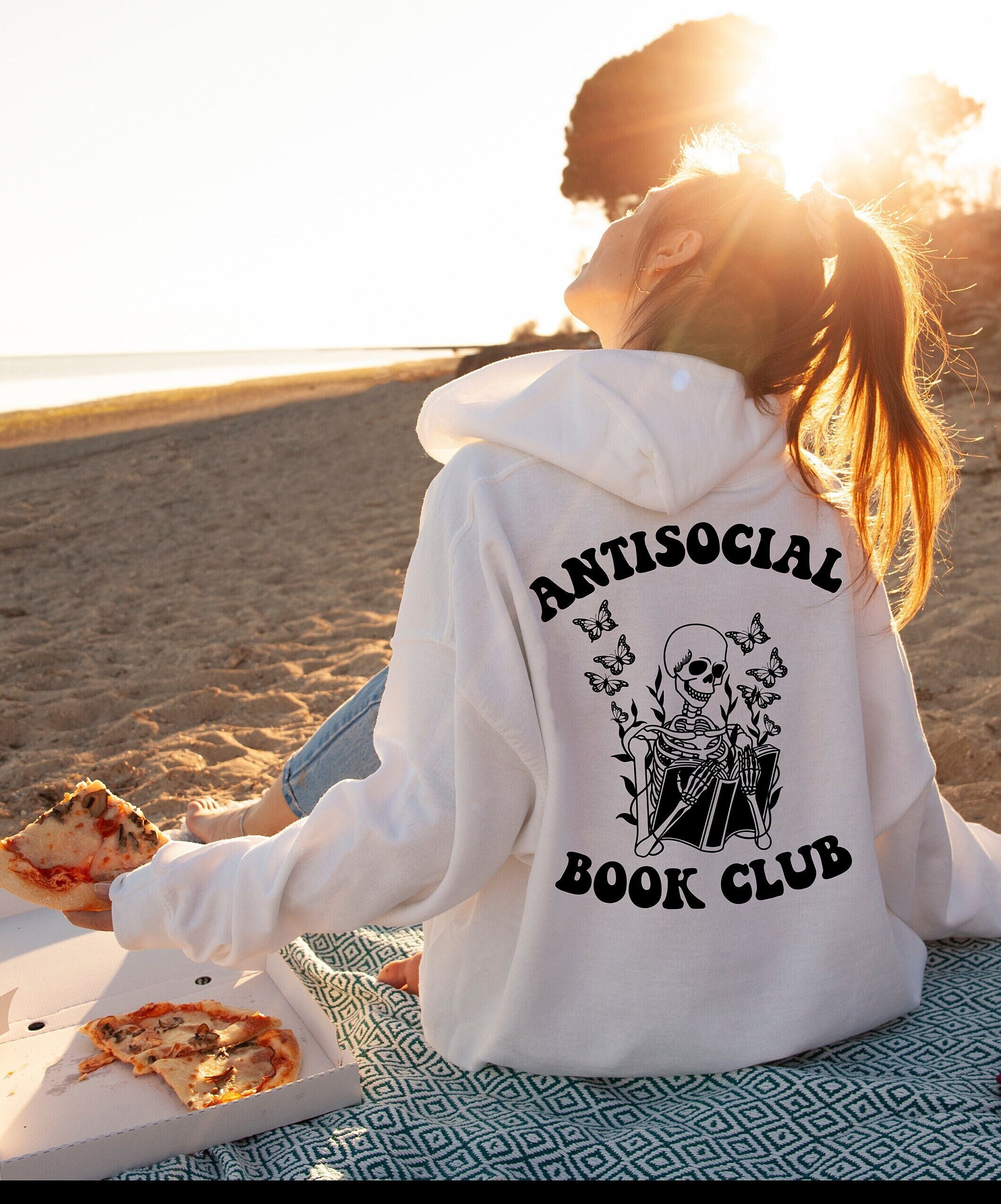 Antisocial Book Club Hoodie, Antisocial Book Club Sweatshirt