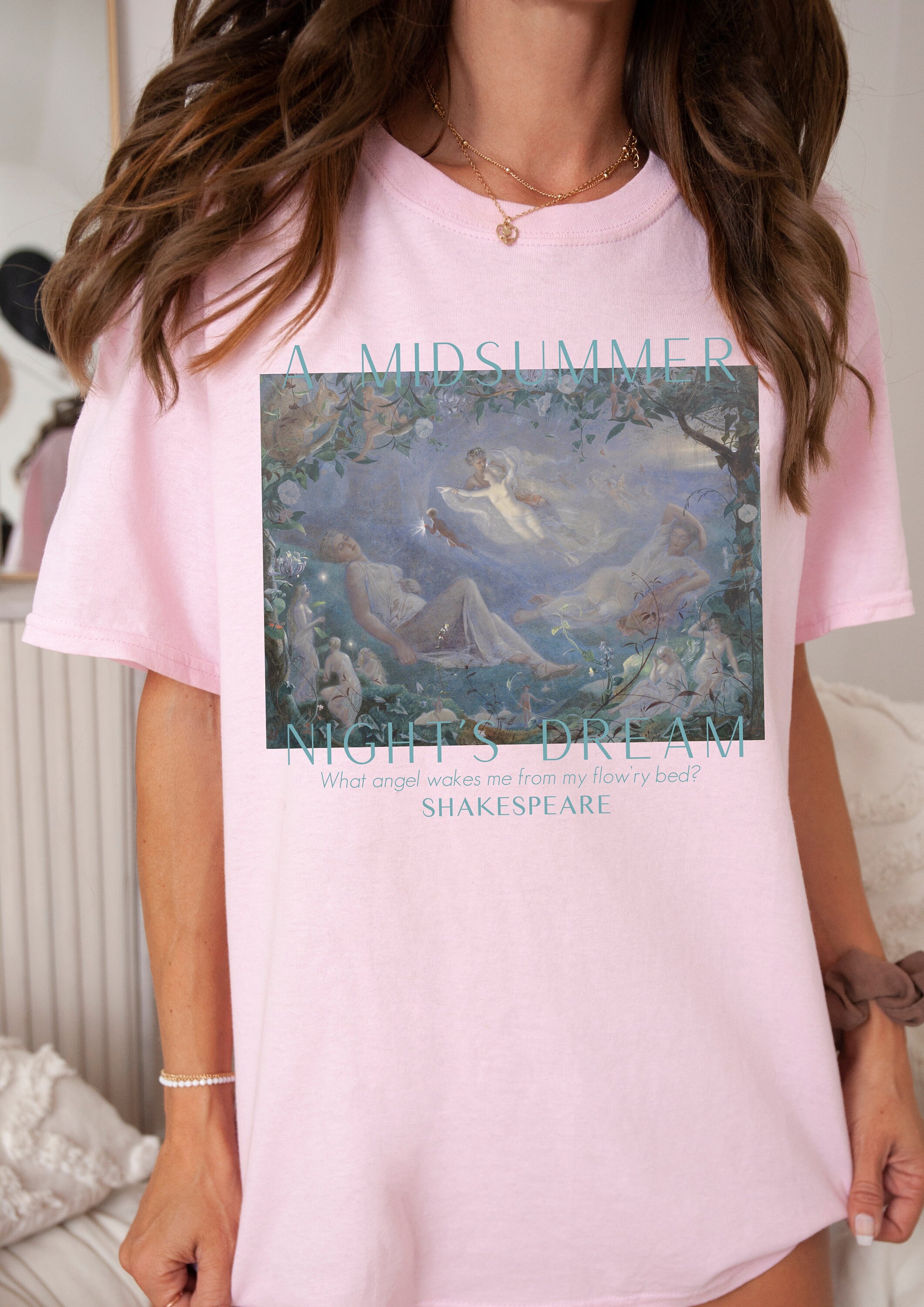 A Midsummer Night's Dream Shirt, Shakespeare Shirt, Dark Academia Shirt ...