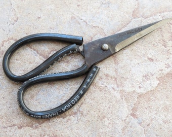 Brut - Grands ciseaux de cuisine asiatiques robustes de 3,5 pouces en acier au carbone SHARP