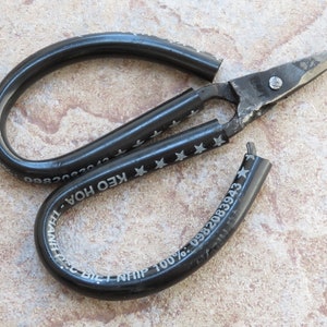 Crude - Extra Small 1 Inch Asian Carbon Steel Kitchen Shears Scissors, Sharp !