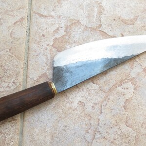 Crude - Premium 8 Inch Asian Carbon Steel Boning Chef Kitchen Knife, Sharp, bild 2