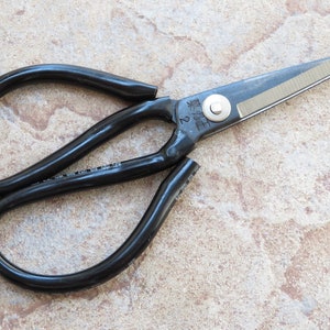 Crude - Medium 2.5 Inch Asian Carbon Steel Kitchen Shears Scissor, Super Sharp!