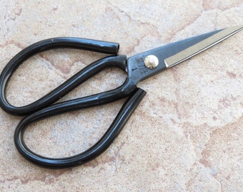 Crude - Large 3 Inch Asian Carbon Steel Kitchen Shears Scissors, Fish & Poultry