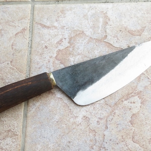 Crude - Premium 8 Inch Asian Carbon Steel Boning Chef Kitchen Knife, Sharp, bild 1