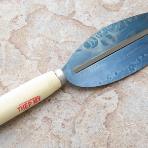 Crude - Asian Peeler Knife - Super Sharp Carbon Steel - Handmade, Large Size