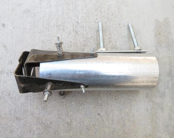 Sugarcane Skin Peeler Scraper Knife Pipe Mount Spring Loaded - Manual Machine Peeling