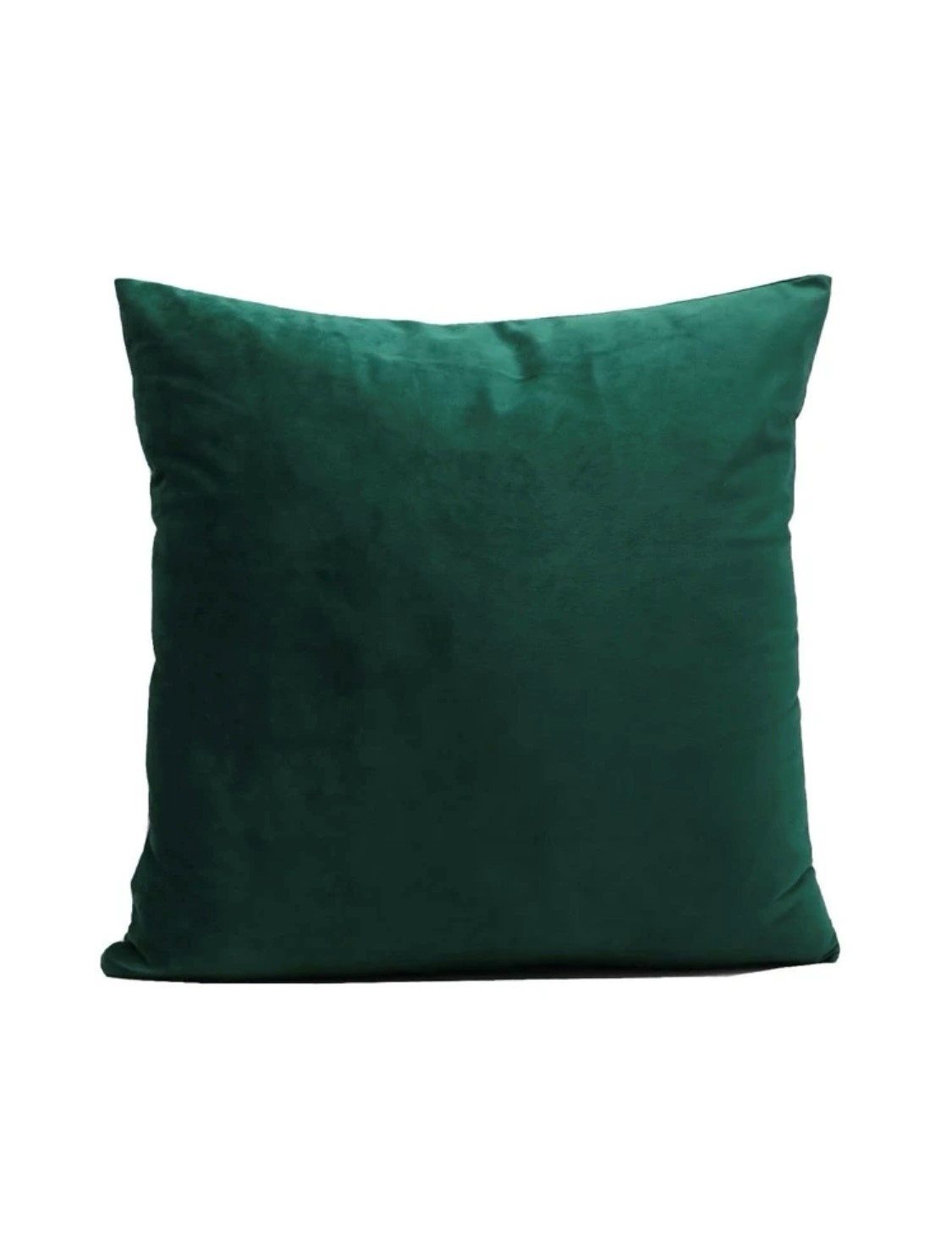 Emerald Green Velvet Cushion Cover Etsy