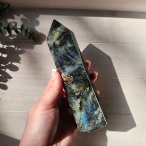 Large flashy labradorite tower multiple to choose