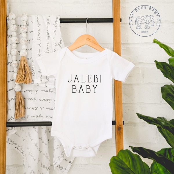 Jalebi Baby Onesie®| Pregnancy Announcement Onesie® | Trending Baby Shower Gift |  Desi Baby Gift | Jalebi Love