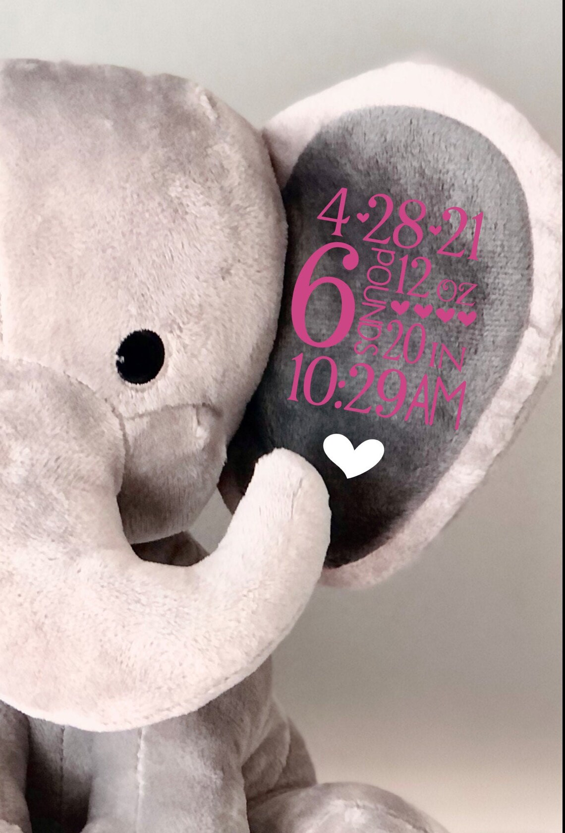 Annonce de naissance Souvenir Éléphant déléphants en pel Etsy