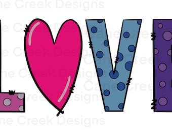 Love/PNG/Instant download