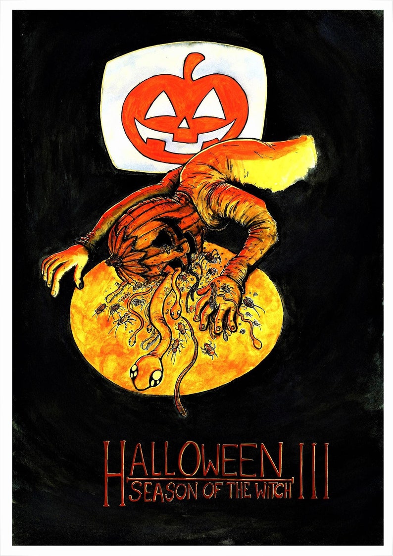 Halloween 3 Movie Fan Art Poster - Etsy UK