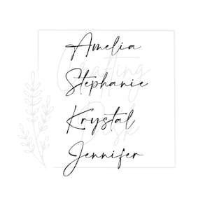 Name Decal, Name Sticker, Car Decal, Laptop Decal, Macbook Decal, Laptop Stickers, Vinyl Decal, Custom Hand Lettered Name
