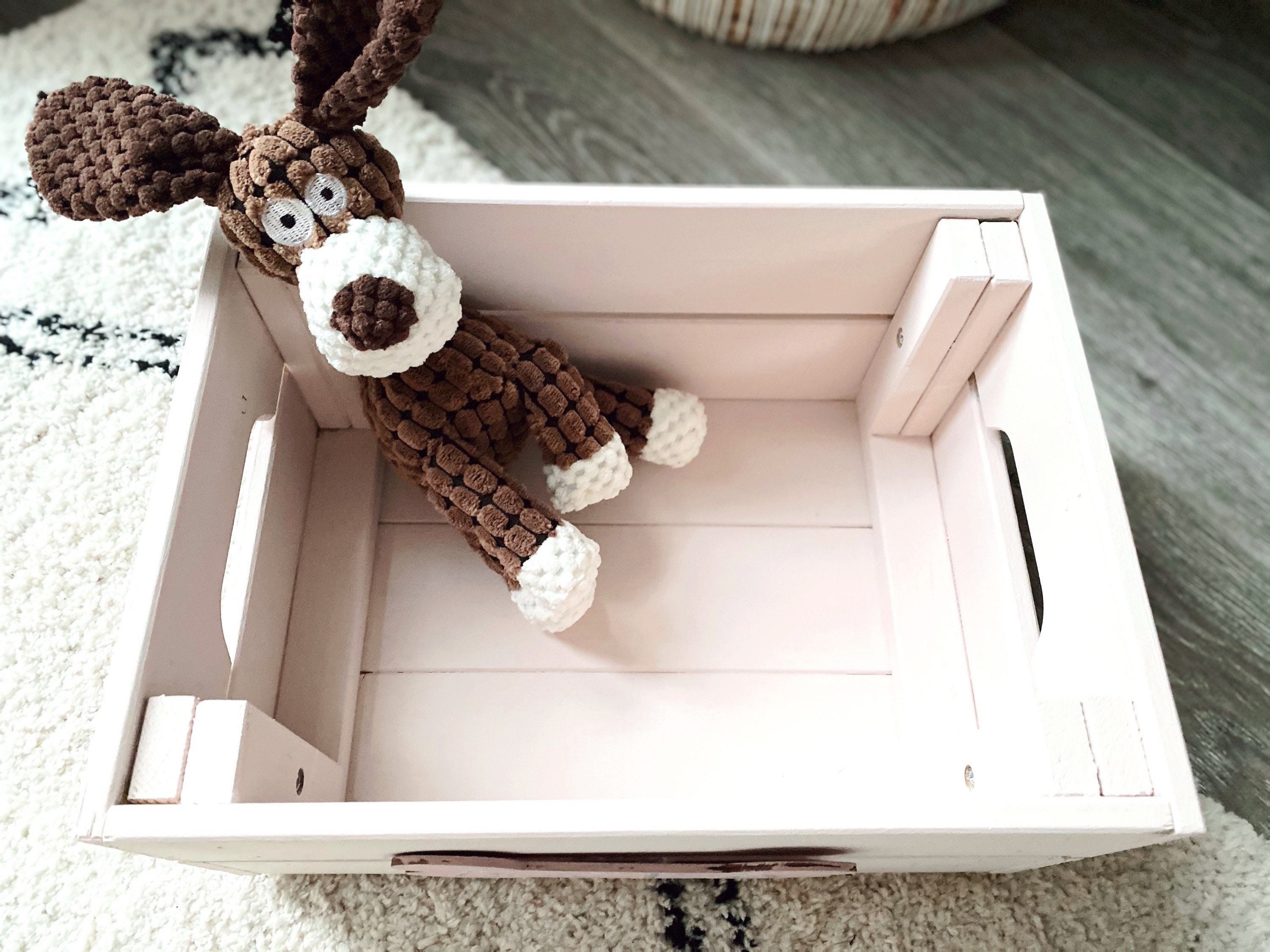 Personalised Dog Toy Box Storage Box Wooden Crate Pet Box Etsy UK