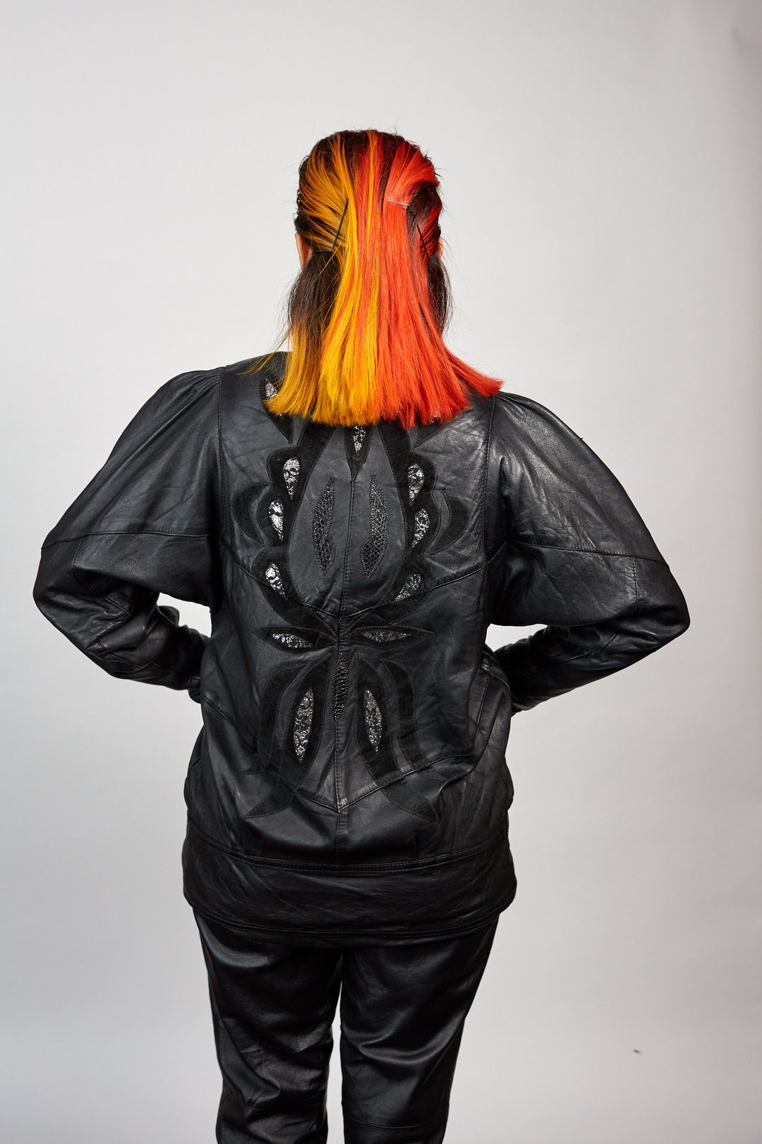 Insane 80s batwing jumper wool blend (RARE) main image 1