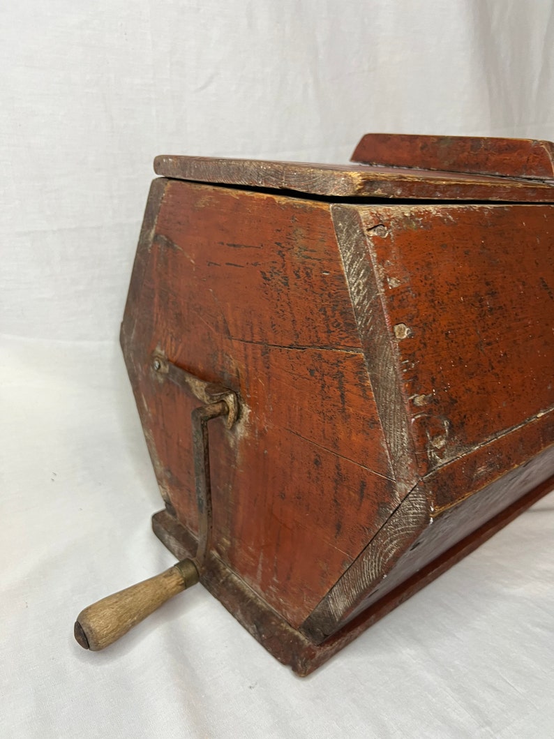 Antique Wooden Butter Churn Etsy