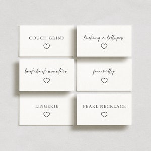 Adults Only Dirty Charades, 100 Printable Bachelorette Party Charade Cards, Naughty Hen Party Charades, Instant Download PDF Game