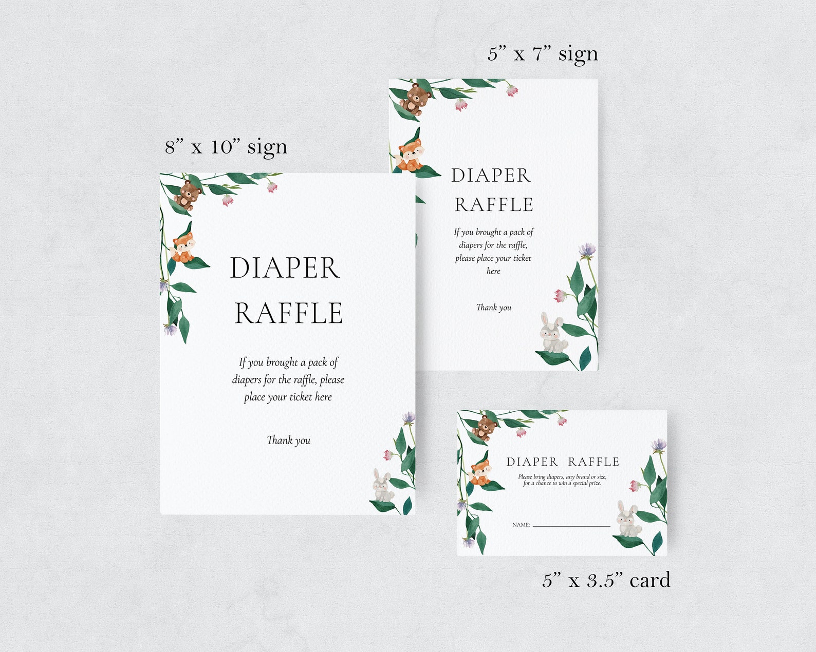 Printable Baby Shower Invitation Kit Editable Baby Shower - Etsy
