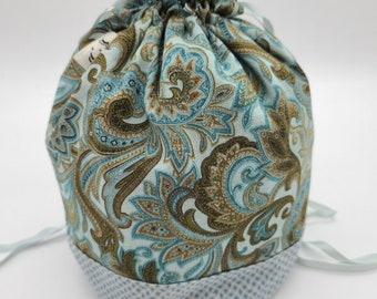 Drawstring Bag - Paisley