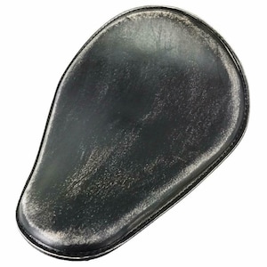Seat Chopper Sportster Harley Chopper Spring Solo Honda 10x13&quot; BlackDist Leather