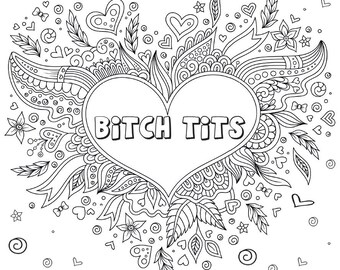 word coloring pages etsy
