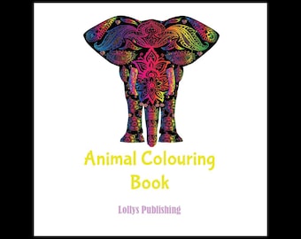 Animal colouring book