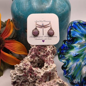 Sapphire, Faceted Sapphire, Rough Sapphire, Sapphire Earrings, Gemstone Earrings, Wire Wrapped Earrings, Wire Wrap Jewelry, Copper Earrings