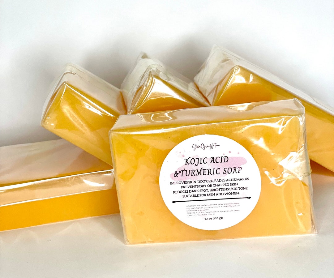 Kojic Acid and Turmeric Soap Etsy
