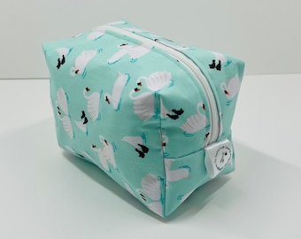 Mint Swan Make Up Bag | Make Up Bag | Wash Bag | Toiletry Bags | Travel Bags | Cosmetic Bag | Cosmetics | Make Up | Bag Sets | Gift Ideas