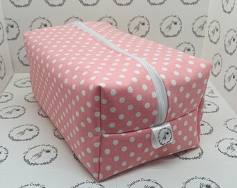 Spotty Pink  Wash Bag | Make Up Bag | Wash Bag | Toiletry Bags | Travel Bags | Cosmetic Bag | Cosmetics | Make Up | Bag Sets | Gift Idea
