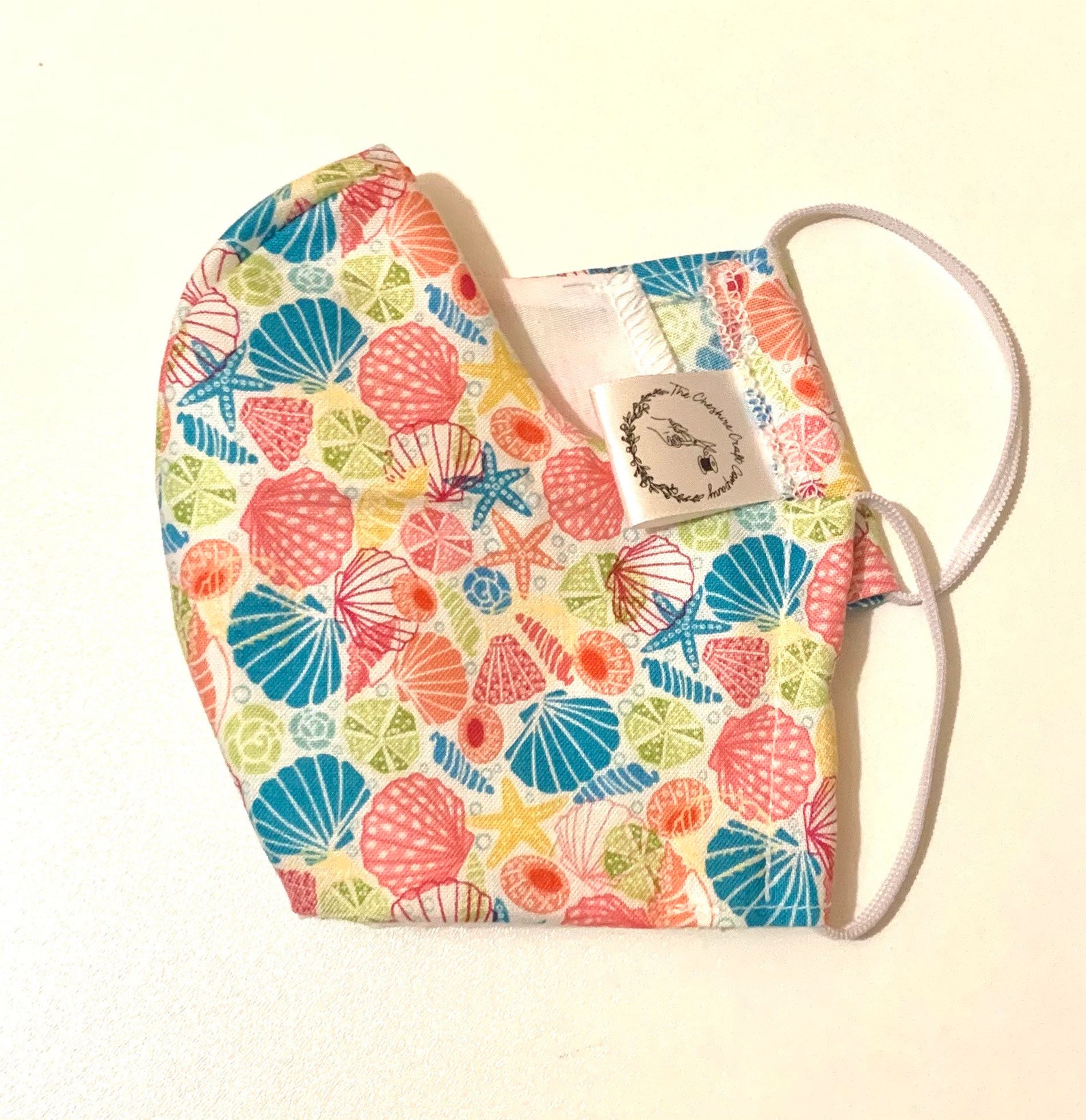 Seashells Face Mask Adult Face Mask Ladies Face Mask Etsy