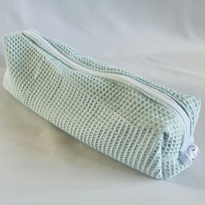 Blue Waffle Hair Tool Bag | Hair Tools | Hair Straightener Storage Bag | Dyson Air Wrap | Curling Iron Bag | Hair Accessories | Gift