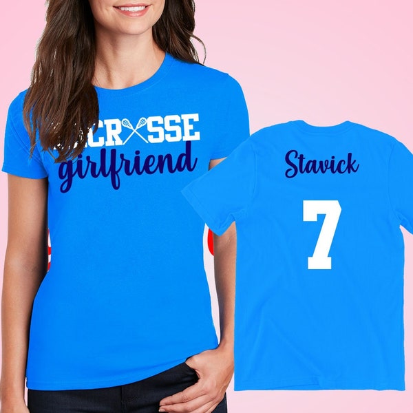 Lacrosse Girlfriend Shirt Etsy