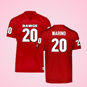 Custom &quot;Bully&quot; Football Jersey with Name, Personalized Gerogia Football Jersey, Fantasy Football Jersey, Custom Fan Football Jersey